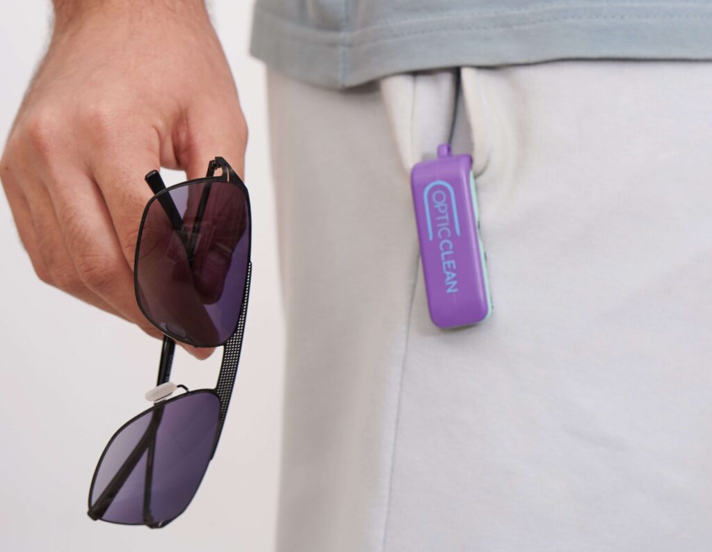 nettoyant pour verres de lunettes opticclean