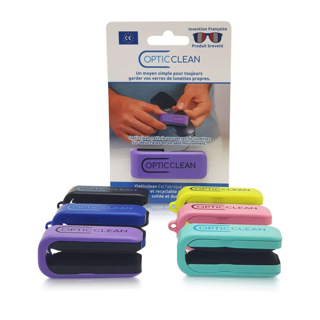 opticclean existe en six couleurs pour l'instant